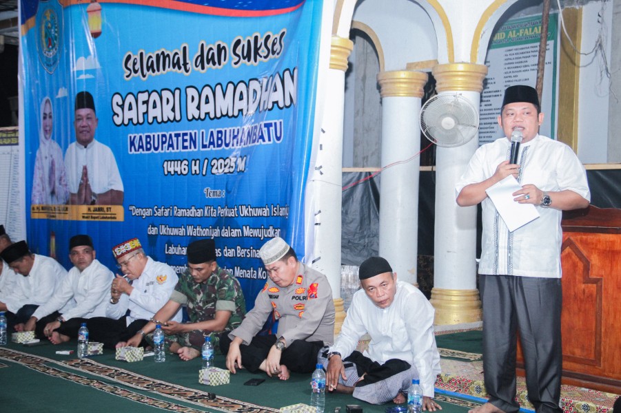 Safari Ramadhan ke Panai Tengah, Wabup Ajak Masyarakat  Bersatu Membangun Kabupaten Labuhanbatu