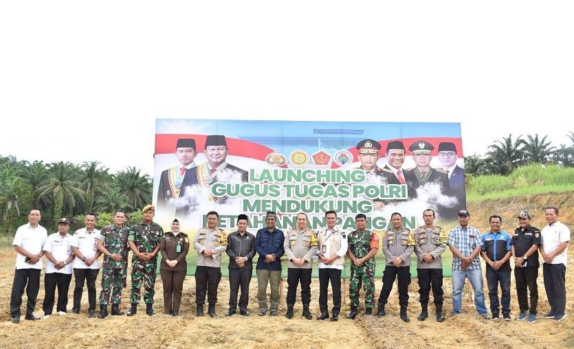 Ketua DPRD Pekanbaru Hadiri Launching Gugus Tugas Polri Dukung Ketahanan Pangan Nasional