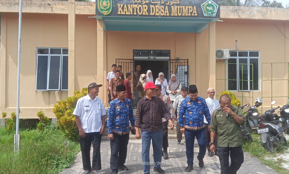 Pasca Dilantik, Pj Bupati Inhil Kunker Perdana di Kecamatan Tempuling
