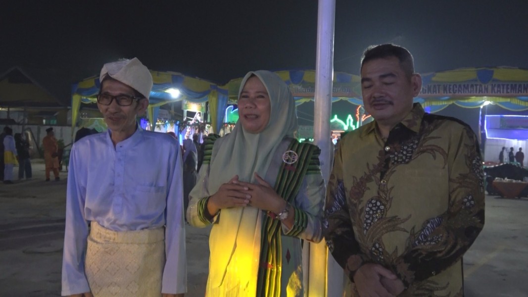 Wabup Inhil Yuliantini Buka Secara Resmi MTQ ke-55 Tingkat Kecamatan Kateman