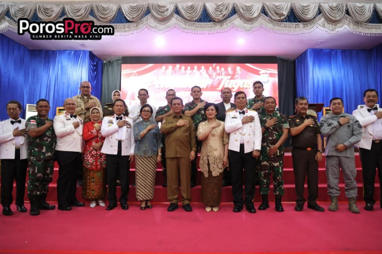 Gubernur Ansar Hadiri Pengantar Tugas Wakapolda Kepri 