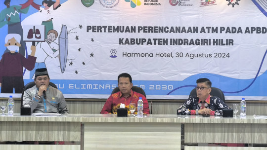 Dinkes Inhil Hadiri Pertemuan Perencanaan Eliminasi AIDS, Tuberkulosis, dan Malaria