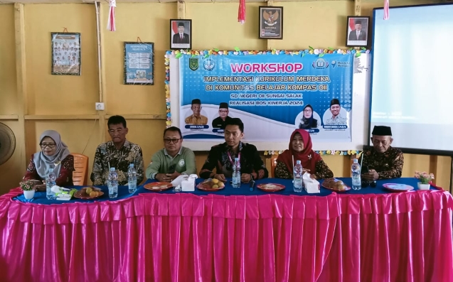 Realisasikan BOS Kinerja, SDN 011 Sungai Salak Gelar Workshop IKM