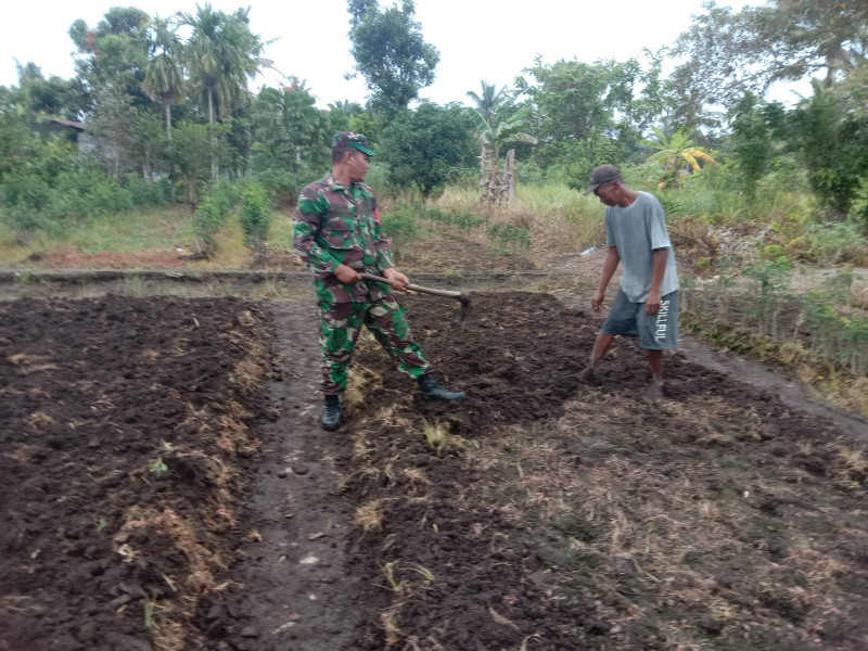 Serda Agustinus Sambangi Petani RT 03