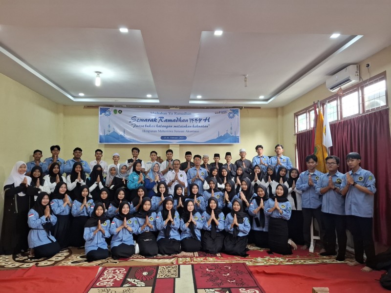 Himpunan Mahasiswa Jurusan Akuntansi Resmi Adakan kegiatan Semarak Ramdhan 1446 H