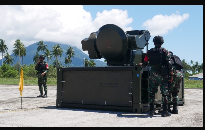 Dalam Mempertahankan Keamanan Daerah Perbatasan, Pasukan dan Alat Super Canggih Milik Denhanud 477 Kopasgat Siap Siaga