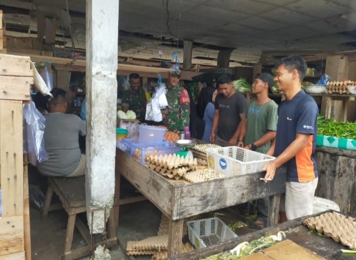 Koramil 06/Merbau Kodim 0303/Bengkalis Gelorakan Pemahaman Pancasila di Kampung Pancasila