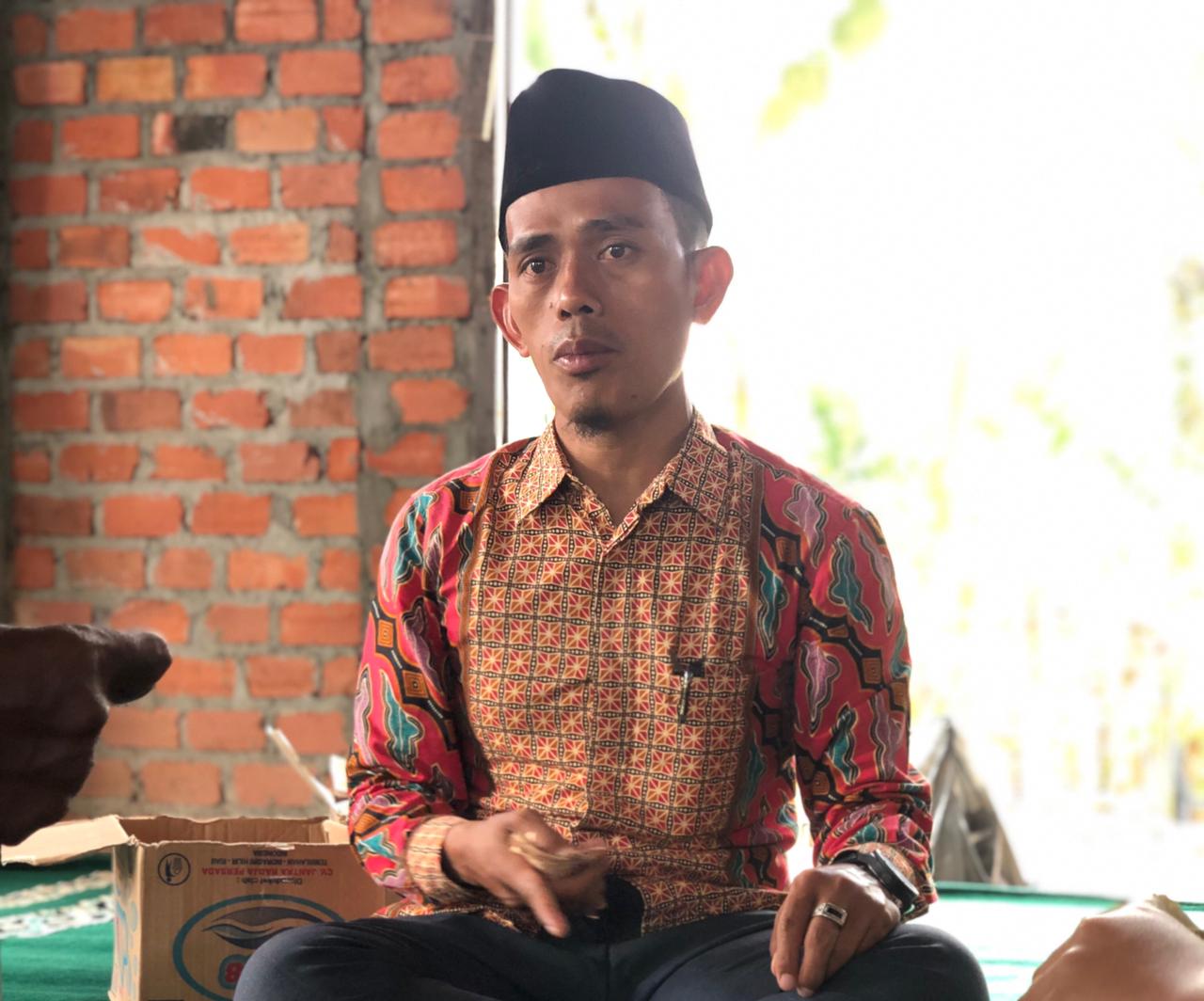 Isra Miraj akan Dihadiri Bupati Inhil, Warga Tanjung Uma Gelar Gotong Royong