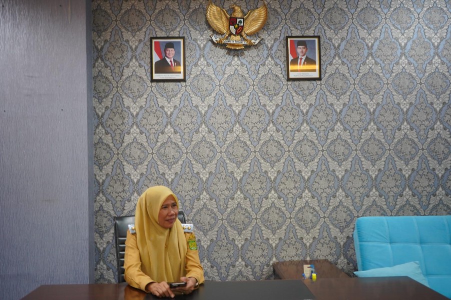 Tugas Pertama Wabup Yuliantini Langsung Bahas Pengendalian Inflasi secara Virtual