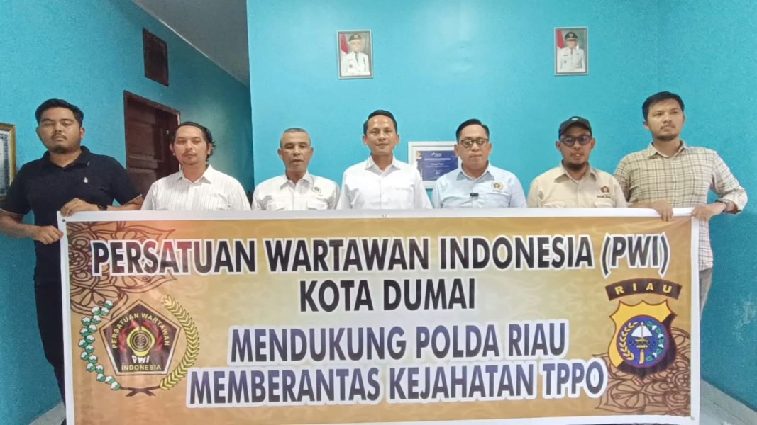 Dumai Pintu Gerbang Internasional, PWI dan Polisi Bersatu Cegah TPPO