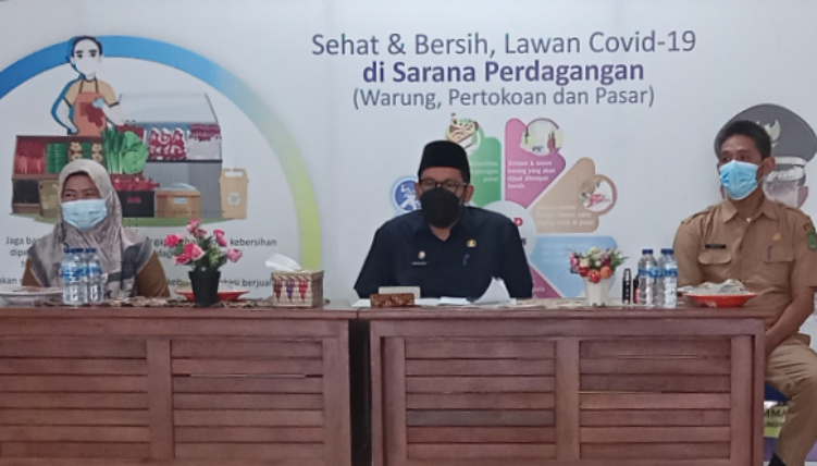 Dhoan Ajak ASN Disdagtri Inhil Bekerja Maksimal