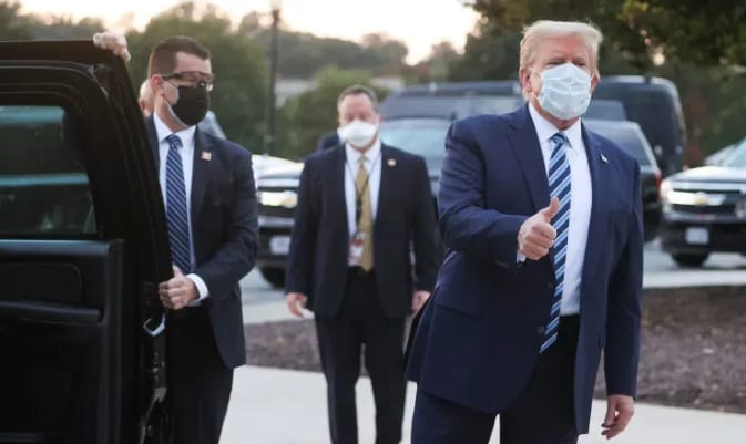Donald Trump Tinggalkan RS, Kondisinya Begini Menurut Dokter