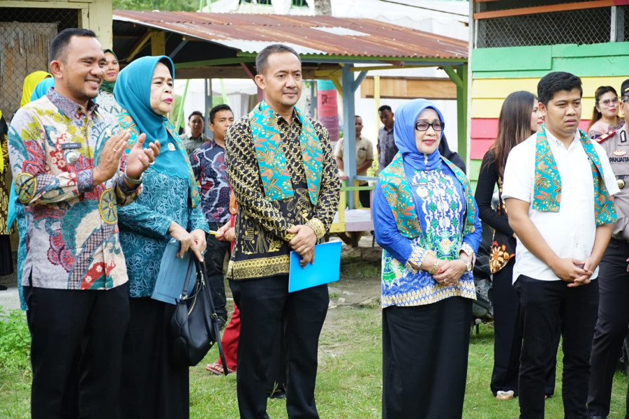 Kunjungan Tim Monitoring PKK Sumut di Sambut Langsung Plt. Bupati Labuhanbatu