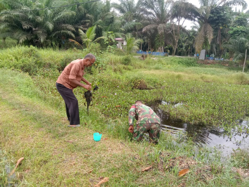 Serka Suandi Melaksanakan Pendampingan Budidaya Ikan Nila