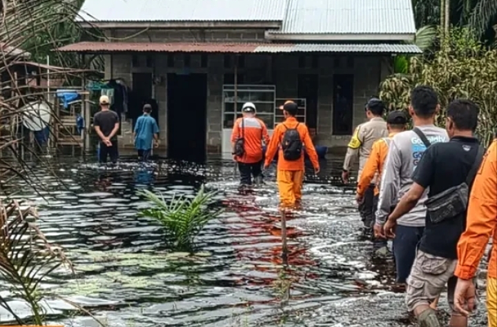Jelang Idul Fitri, 16 Ribu Lebih Penduduk Inhil Terdampak Banjir