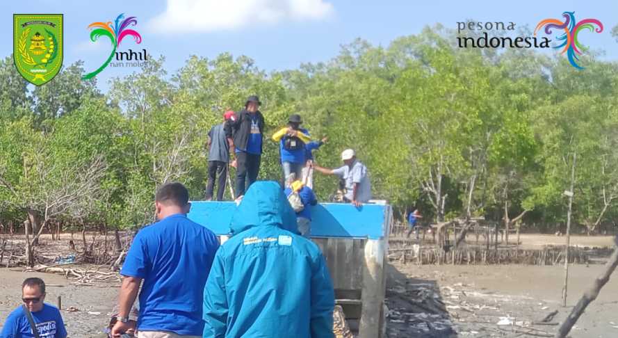 Kini, Pantai Terumbu Mabloe sudah Ada Dermaga Beton