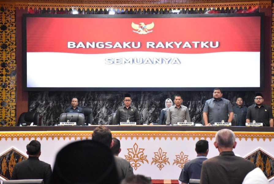 Susunan Alat Kelengkapan DPRD Pekanbaru 2024-2029 Resmi Ditetapkan