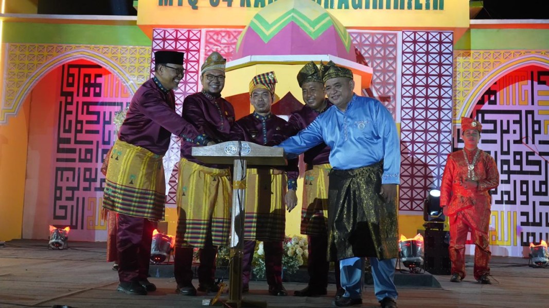 MTQ ke-54 Tingkat Kabupaten Resmi Dibuka di kecamatan Enok