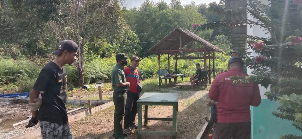 Serda Edi Saputra Selaku Babinsa Berikan Penyuluhan Terkait Nilai-nilai Pancasila Kepada Masyarakat