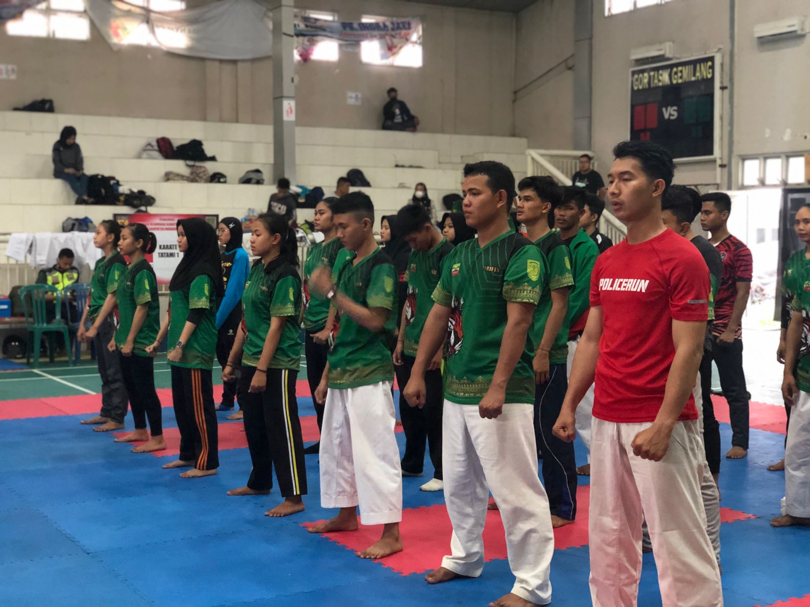 Porprov Riau 2022, 18 Atlet Karate Terbaik Inhil Terpilih dalam Seleksi Akhir Forki
