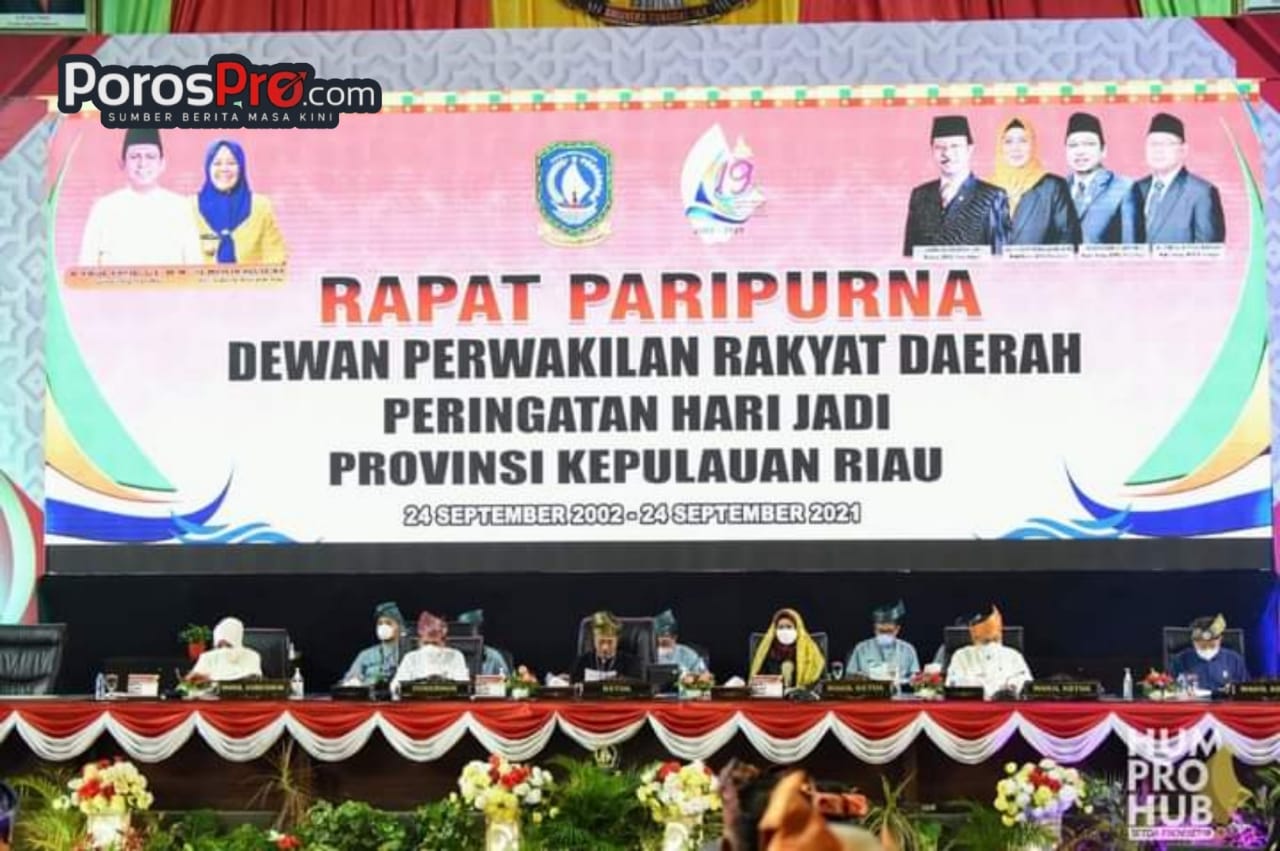 H Ansar Ahmad Langsung Menghadiri Rapat Paripurna bersama DPRD Kepri