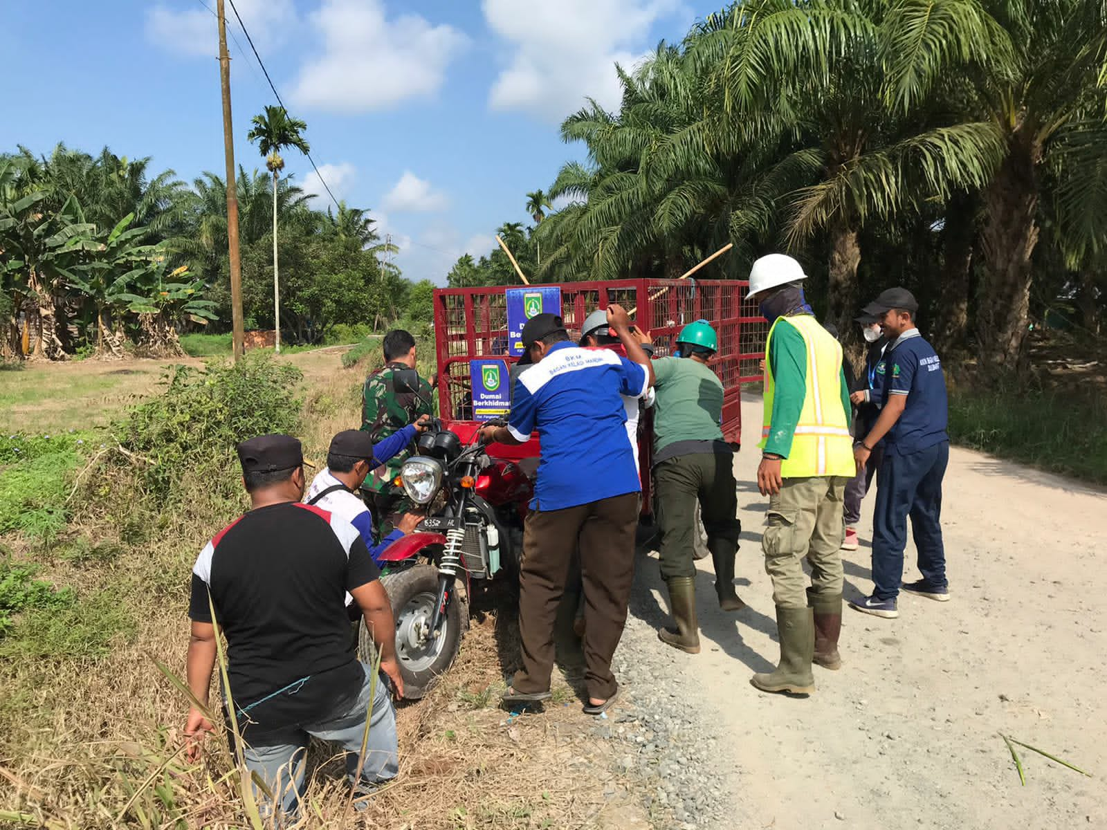 Giat Kopda Andri Waluyo Jaga Wilayah dan Kebersihan