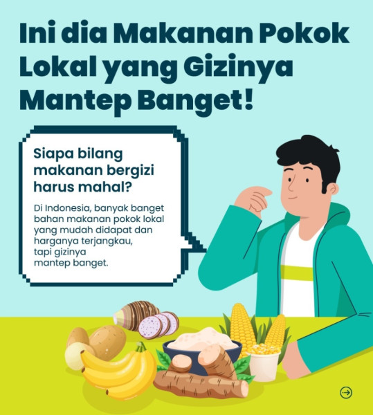 Dinkes Inhil : Bahan Makanan Lokal yang Murah Meriah, Sehat dan Kaya Nutrisi Tanpa Merogoh Kocek dalam