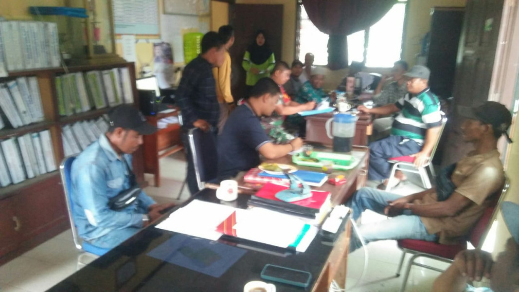 Serda Cerzakatno Rapat Bersama Dengan Masyarakat Bahas Persiapan STQ dan Pencegahan Karhutla