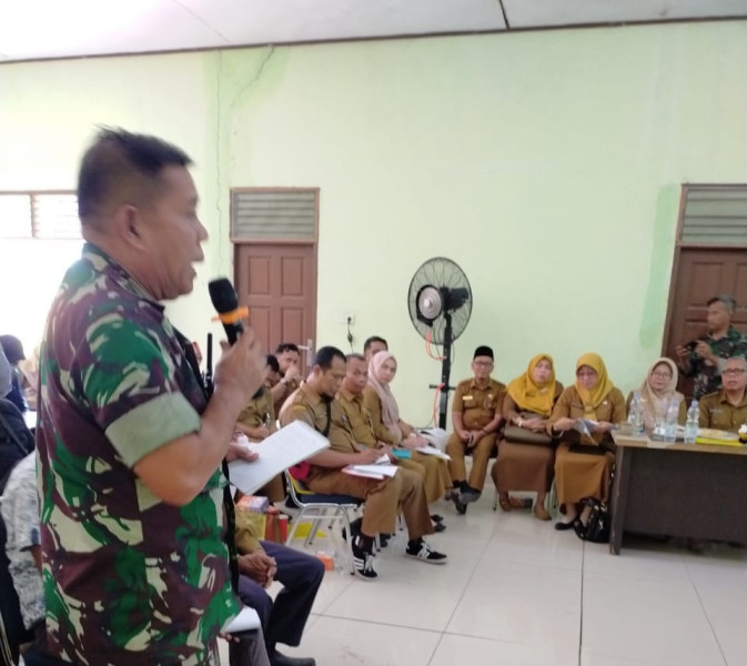 Kapten Arh H. Sitorus Menghadiri Kegiatan Musrenbang Kecamatan