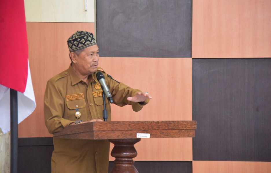 Ketua TPPS Inhil H Syamsuddin Uti : Kepada Para Penyuluh KB Harus Mampu Memahami Karakter Masyarakat di 20 Kecamatan Inhil