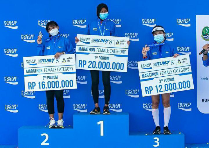 Jadi Pemenang Pocari Sweat Run 2021, Yulianti Utari Siap Taklukkan Borobudur Marathon 2021