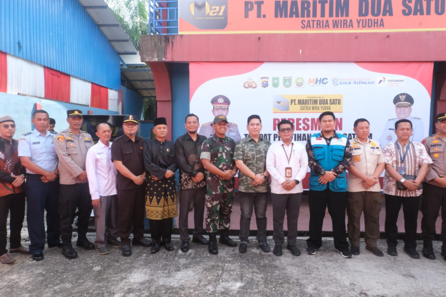 Peresmian Diksar Security PT Maritim 21, Dandim Dumai Dorong Penguatan Keamanan