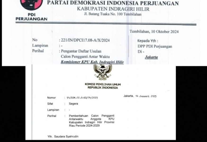 Nama PAW Anggota KPU Inhil ini Sepertinya Usulan dari Partai Politik, Kok Bisa?