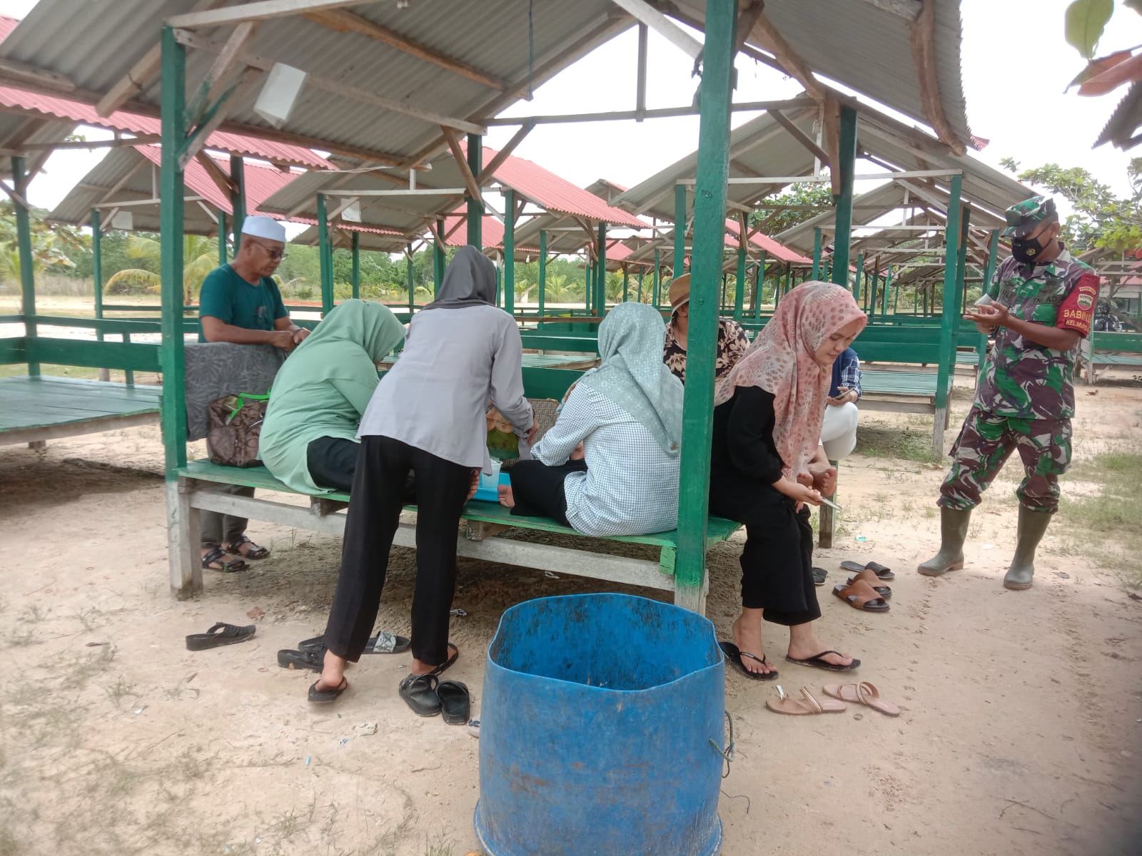 Giat Sosialisasi Pencegahan Penyebaran Covid-19 dan Karhutla