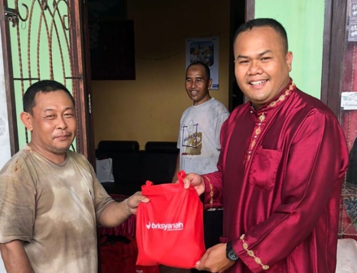 75 KK Binaan IPMI Inhil Terima Bantuan dari Bank Riaukepri Syari'ah