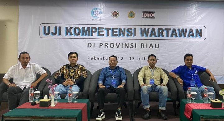 Menegangkan, Pengumuman Kelulusan UKW 6 Wartawan Inhil