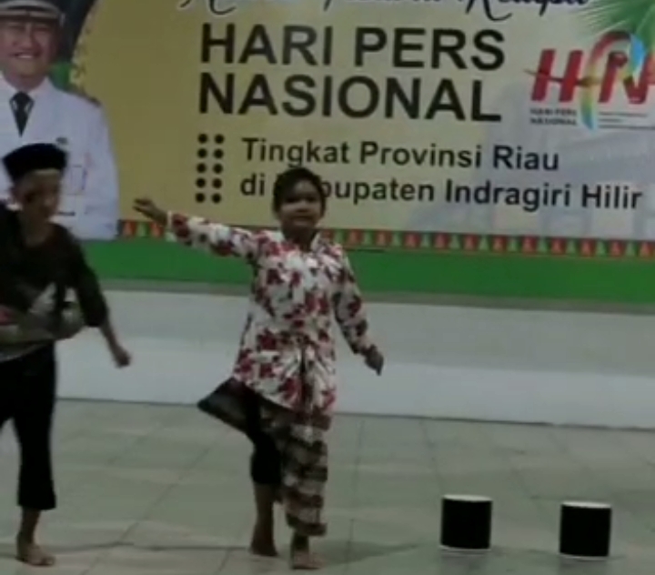 Pemenang FL2SN Inhil Ditampilkan pada Rangkaian HPN Riau
