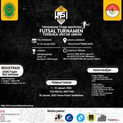 Ikuti!!! Turnamen Futsal Putra HIMASI CUP