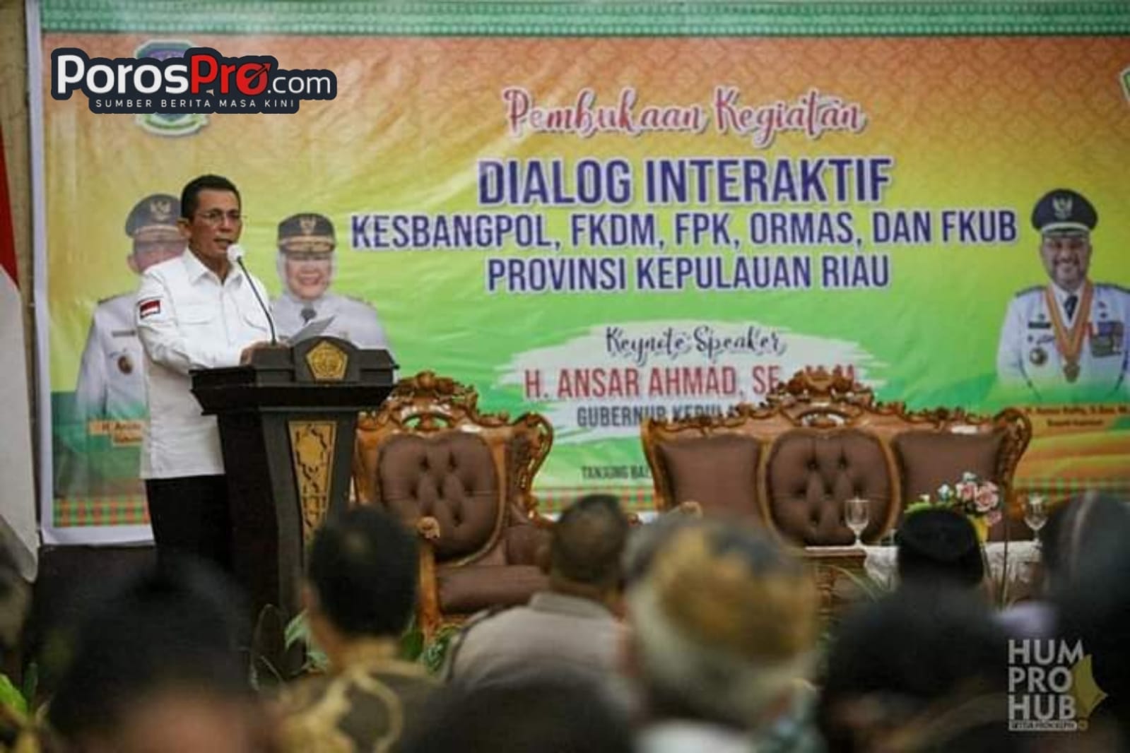 Gubernur Kepri Membuka Kegiatan Dialog Interaktif di Karimun