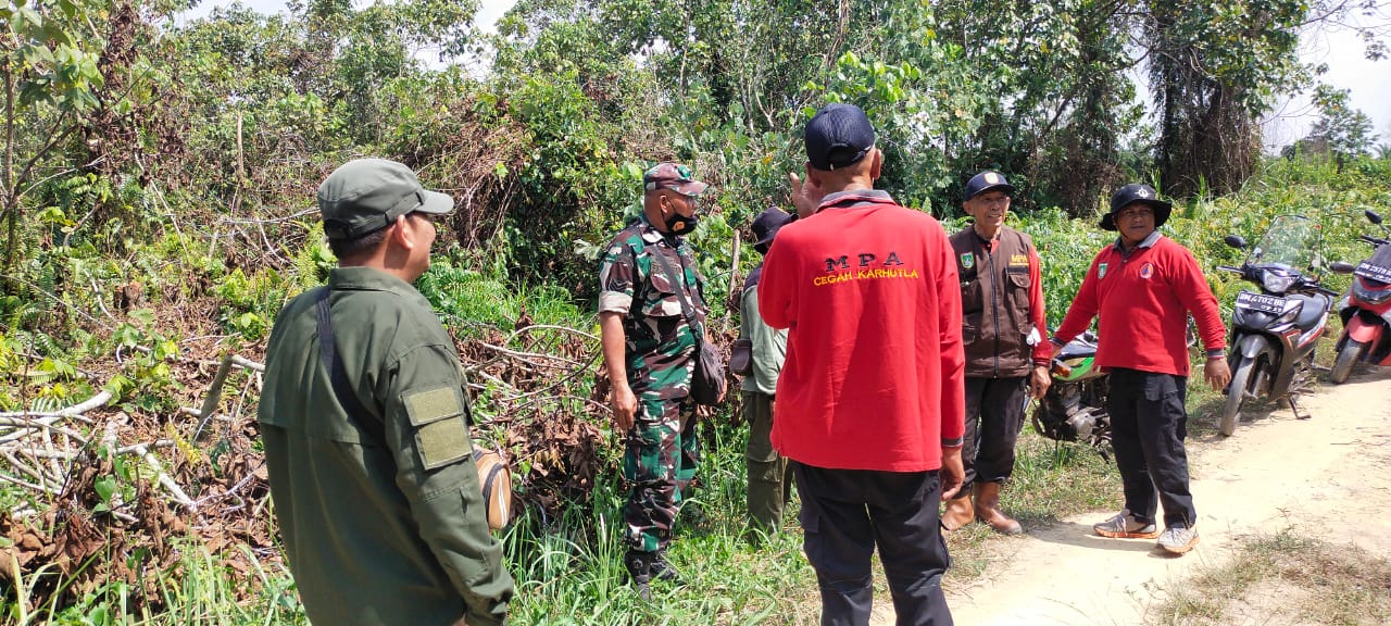 Giat Cegah Karhutla Oleh Serka Fahrizal Purba