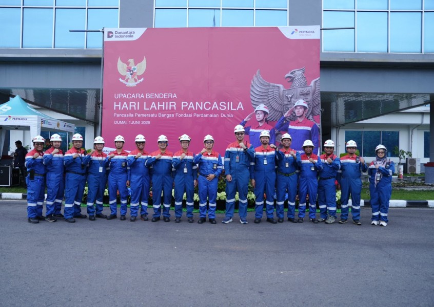 Peringati Hari Lahir Pancasila 2026, Executive GM Pertamina Patra Niaga Kilang Dumai Ajak Seluruh Pekerja Aktualisasikan Nilai-Nilai Pancasila