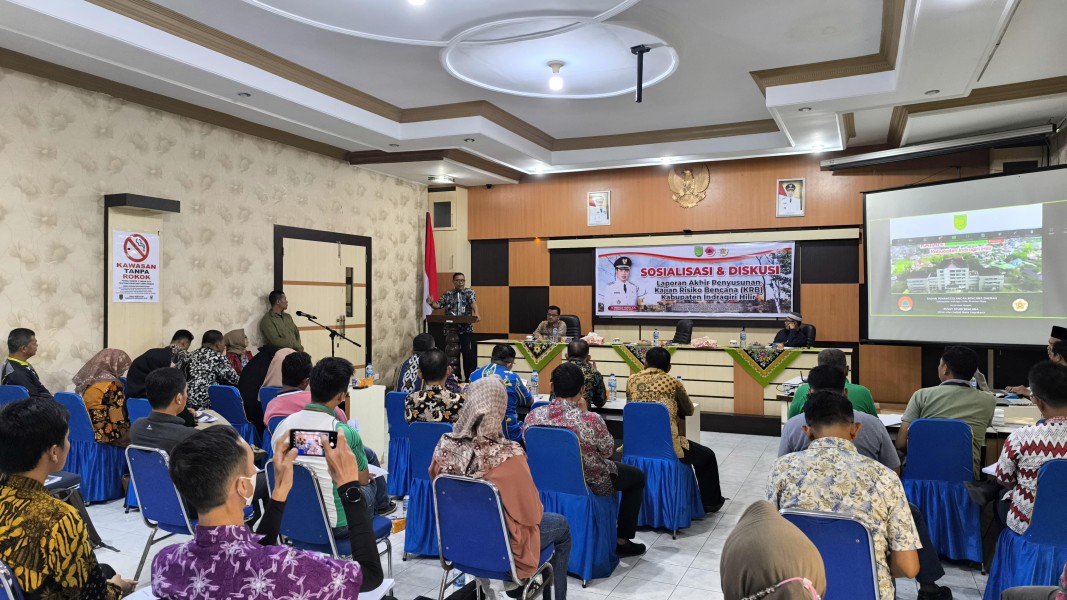 Dalam Rapat Pemkab, Diketahui Inhil Catat Indeks Risiko Bencana Tertinggi di Provinsi Riau