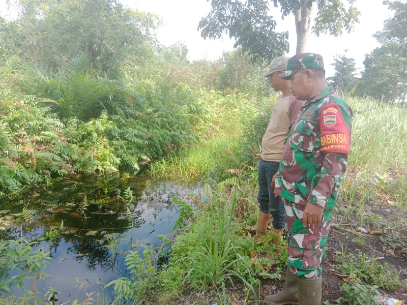 Koramil 01/Dumai Perkuat Patroli Karhutla di Dumai Barat, Fokus di Area Rawan