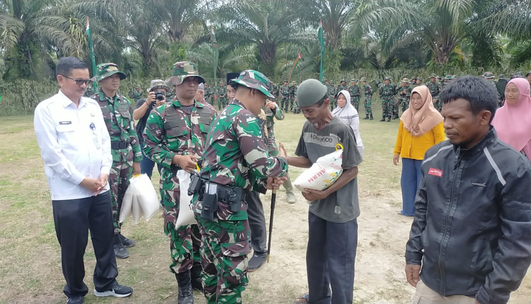 Kesejahteraan Masyarakat Merupakan Salah Satu Bentuk Perhatian Dari Kodim 0320/Dumai