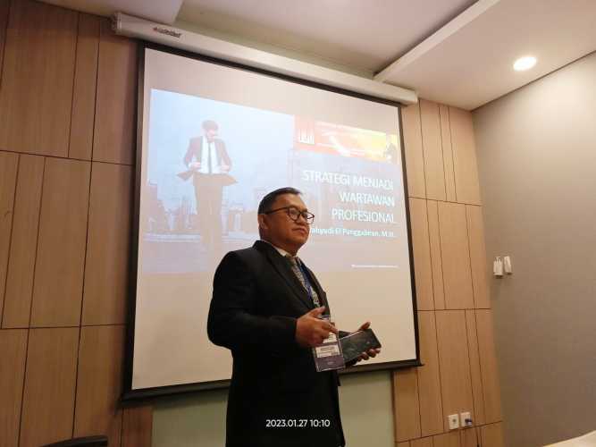 Wahyudi El Panggabean Lulus Uji Kompetensi Pembicara Publik oleh BNSP, Jakarta