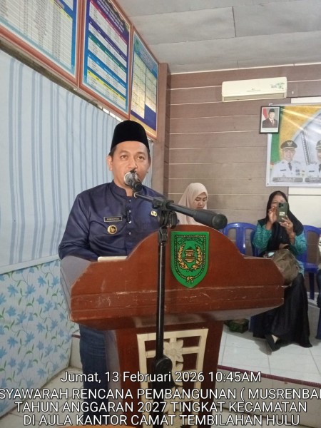 Musrenbang Tingkat Kecamatan Tembilahan Tahun Anggaran 2027