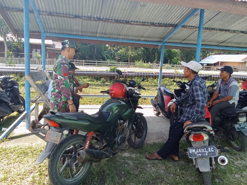 Menjaga Nilai Luhur Pancasila, Babinsa Dorong Warga Terapkan dalam Kehidupan Sehari-hari
