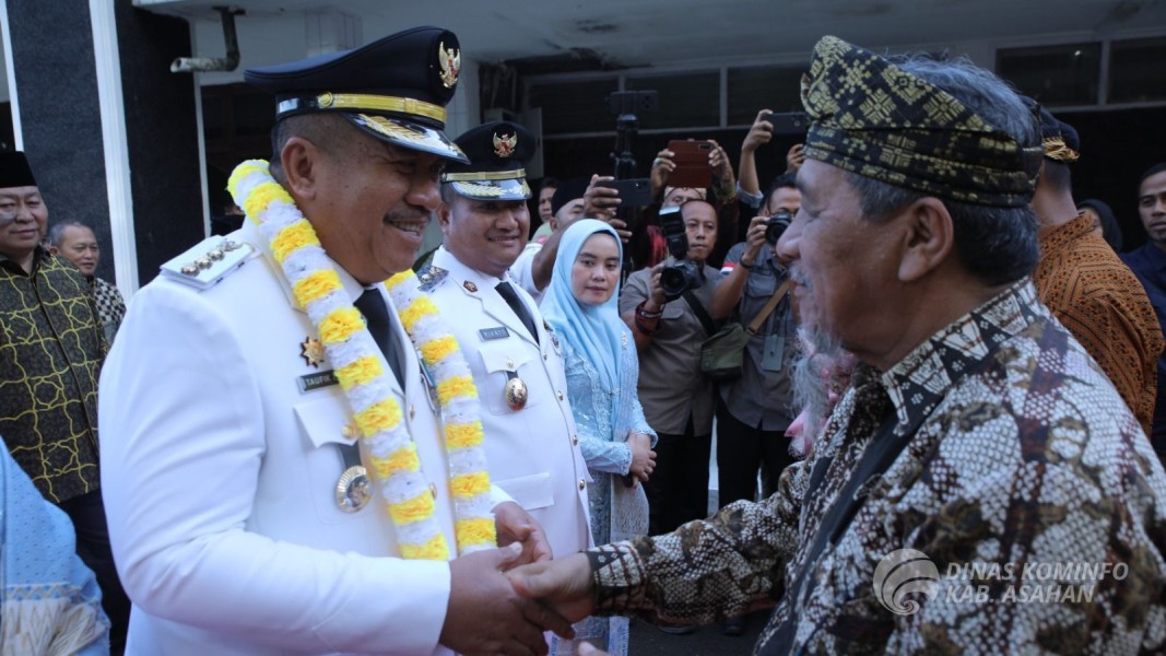 Sambut Kedatangan Bupati dan Wabup Asahan