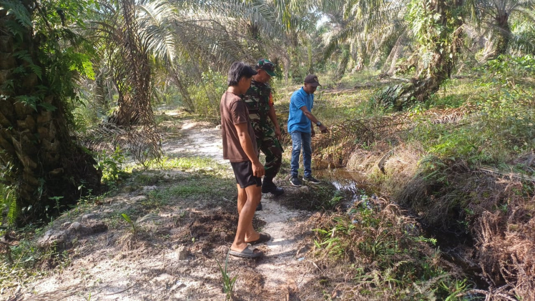 Sampaikan Larangan Kepada Masyarakat, Serka M Aslim Lubis Harap Pencegahan Karhutla Dapat Dimaksimalkan