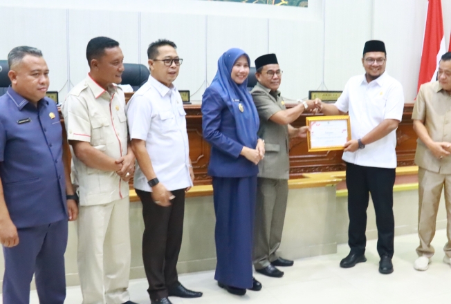 Wabup Inhil Hadiri Paripurna DPRD Awali Masa Persidangan V Tahun 2026